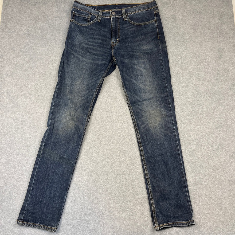Levi's Jeans Mens 34x34 Blue 511 Slim Fit Denim Pants Casual